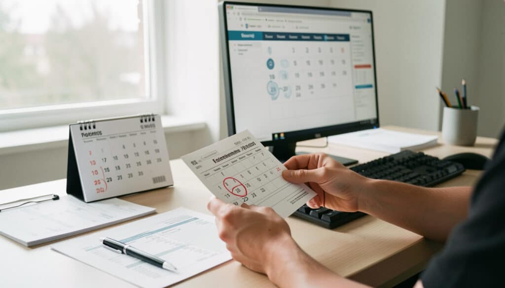 Calendrier de paie des fonctionnaires et fiche de paie