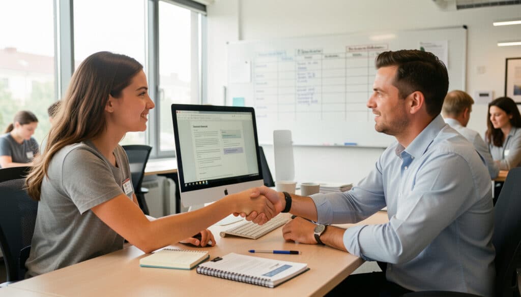 Comment choisir une entreprise qui forme et recrute